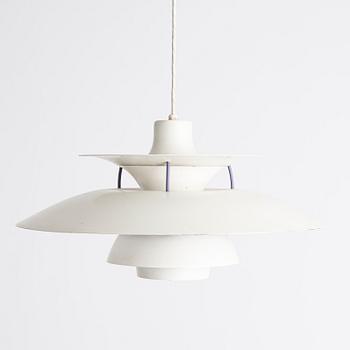 Poul Henningsen, taklampa, "PH-5", Louis Poulsen, Danmark,  troligtvis 1970-tal.