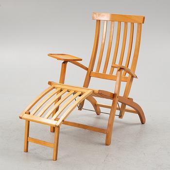 Deck chairs, a pair, Brogrens/Stockamöllan, later part of the 20th century.