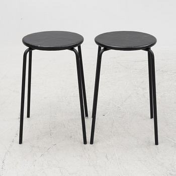 Jonas Bohlin, a pair of "palett" stools, Jonas Bohlin Design, Stockholm, Sweden.