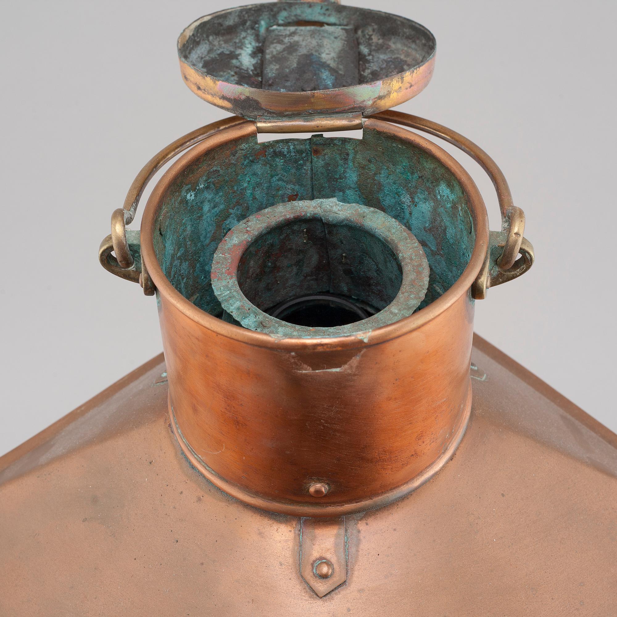 A ship lantern, first half of the 20th century.