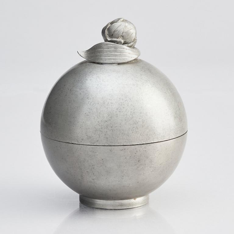 Estrid Ericson, a bonbon pewter dish, Svenskt Tenn, Stockholm 1929, model 999.