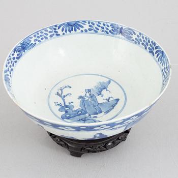 Parti porslin, 6 delar, Kina, 1800-tal/sen Qing.