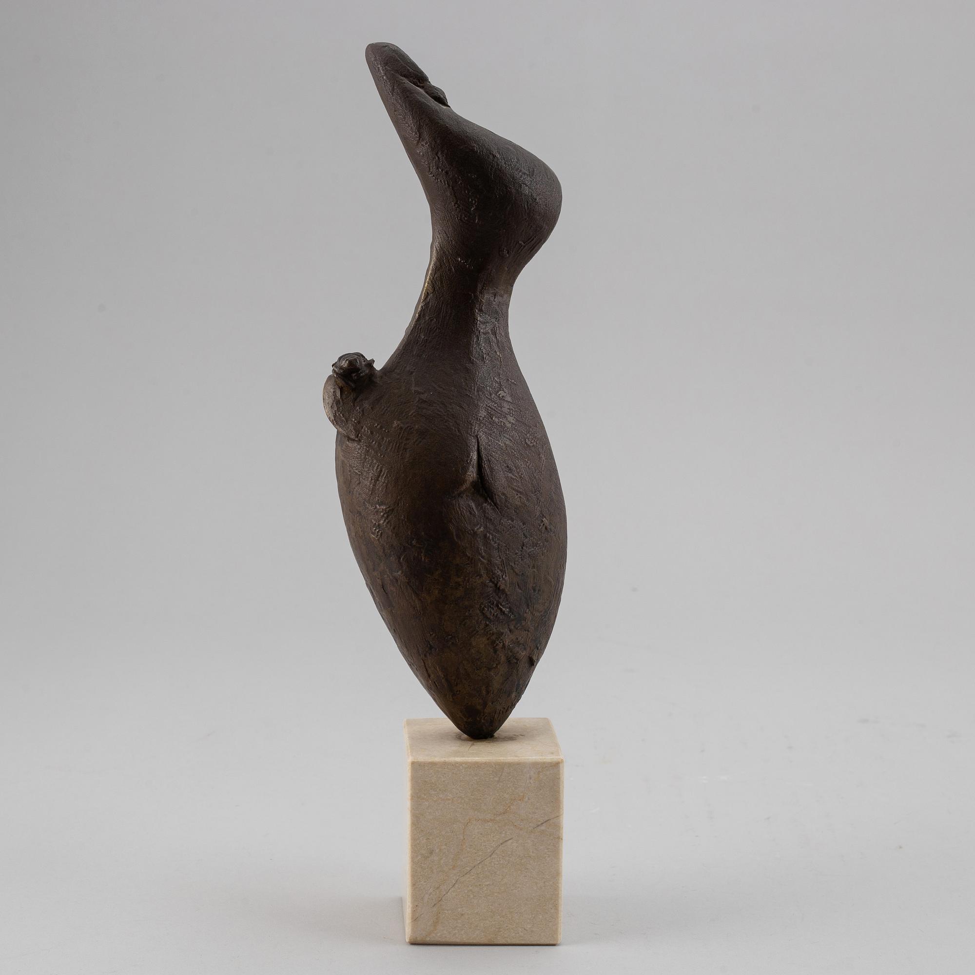 JOSE DOMENECH CIRIACO, Sculpture. Bronze. Signed. height (including base) 32.5 cm.