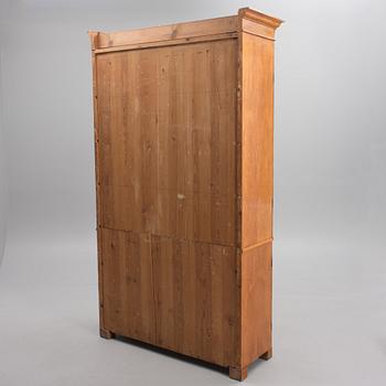 A BOOK CUPBOARD, gothic, early 19th century.