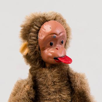 A 1950s toy, 'Blecky Monkey', Schuco, Germany, 1950s.