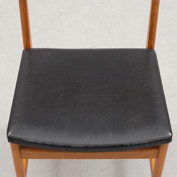 4 swedish 1960's teak chairs.