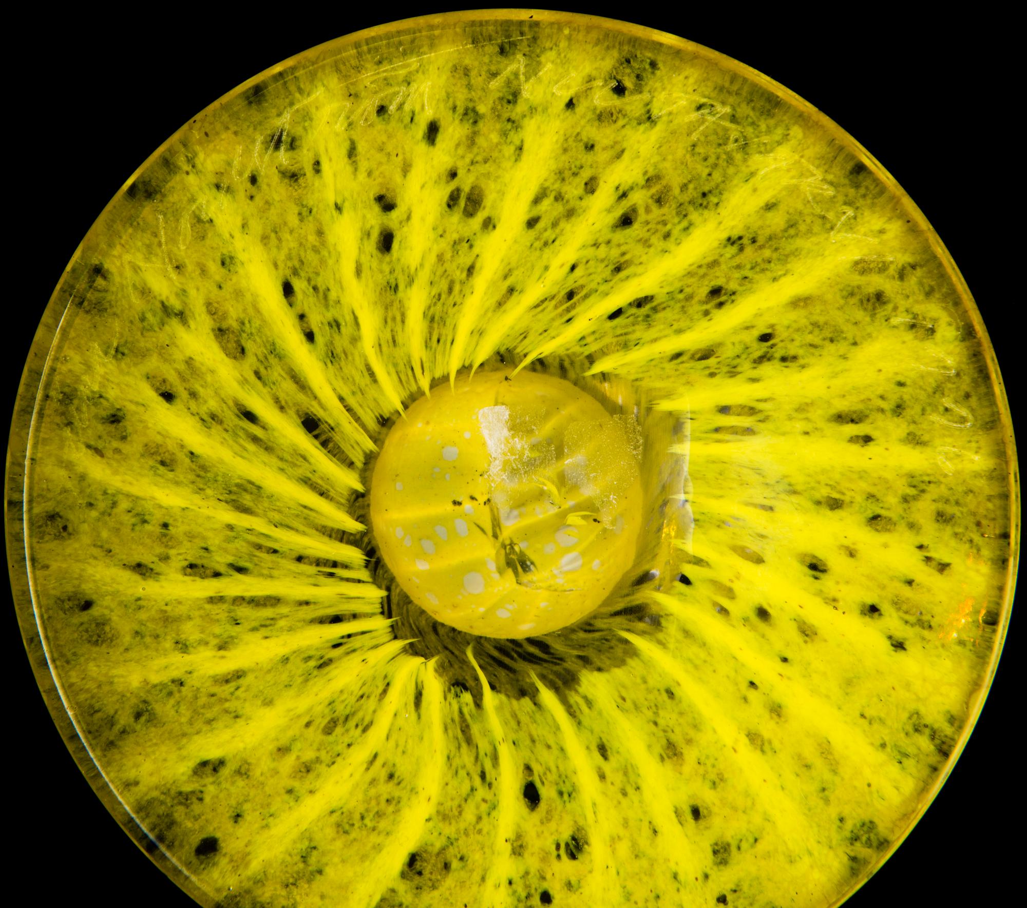 TIINA NORDSTRÖM, taidelasi, "Avoin", signeerattu Tiina Nordström Nuutajärvi 1996.