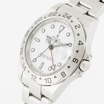 Rolex, Explorer II, "Polar", wristwatch, 40 mm.