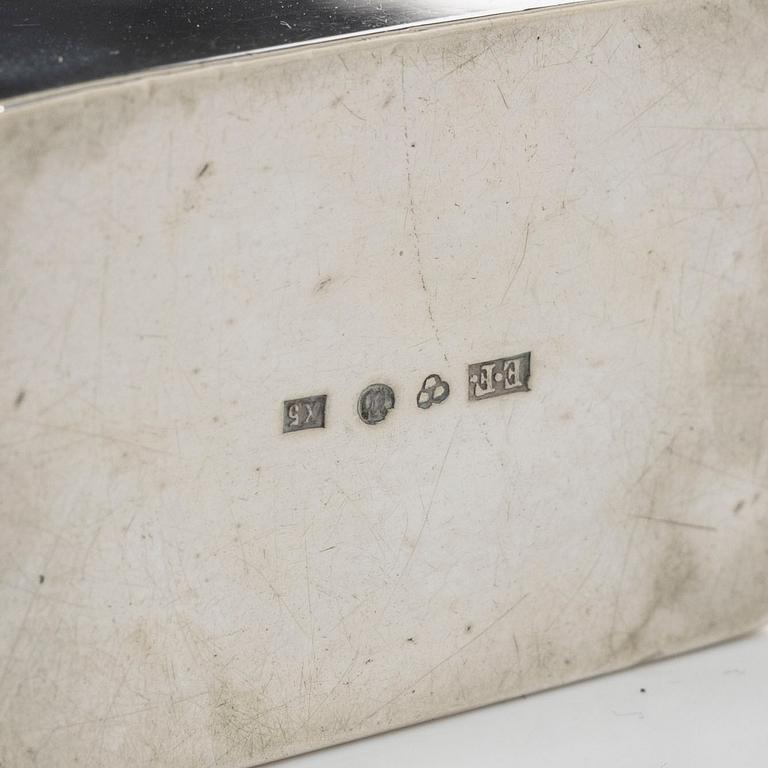 Dosor, 5 st, silver, Sverige 1800-tal.