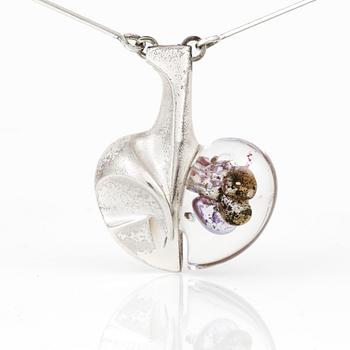 HALSSMYCKEN, 2 st, silver, Lapponia, Finland, 1981.