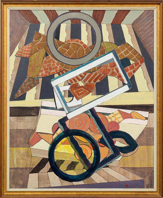 PAOLO BONI, oil on canvas, signed.