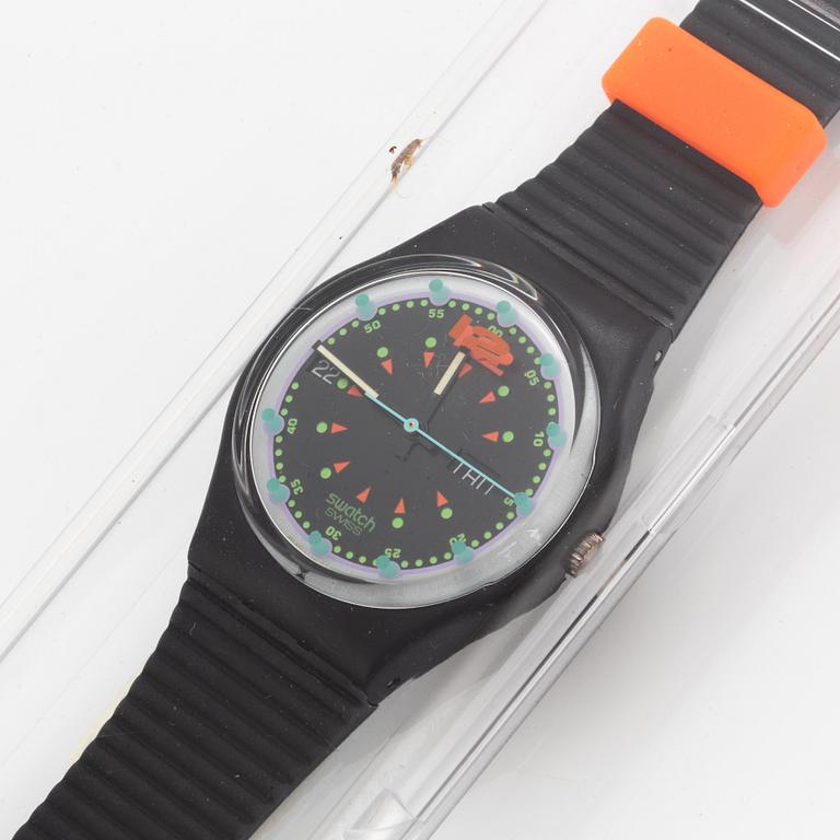 Swatch, Batticuore, wristwatch, 34 mm.