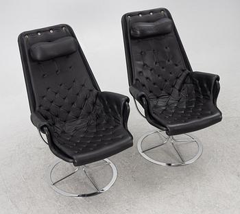 Bruno Mathsson, a pair of 'Jetson' armchairs, Dux.