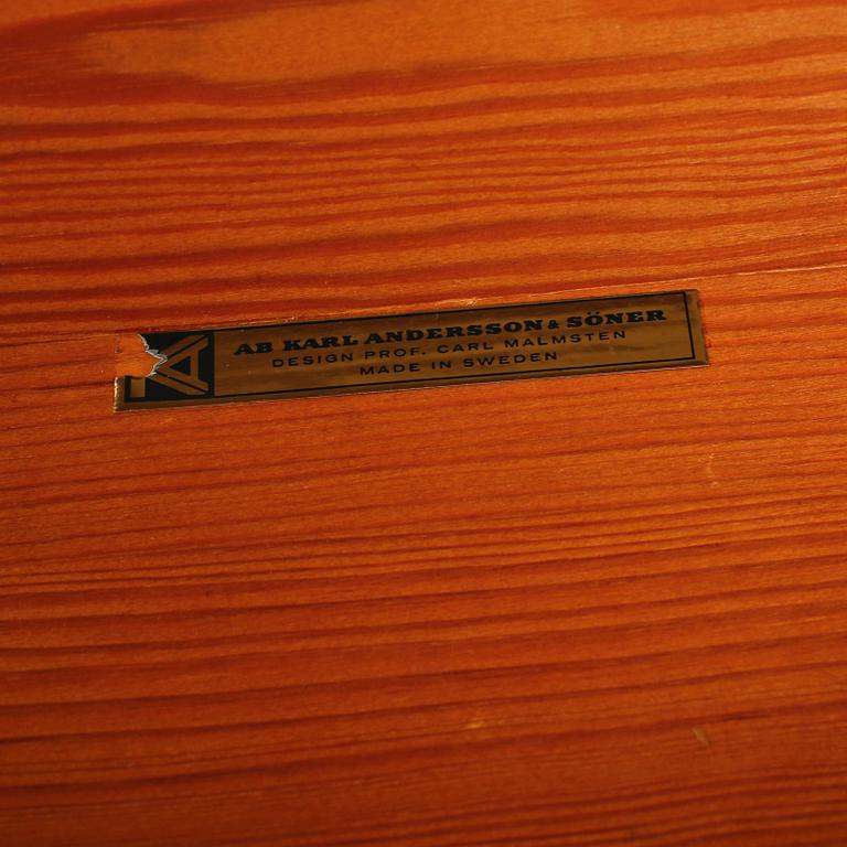 BÄNK, "Visingsö", Carl Malmsten, 1900-talets andra hälft.