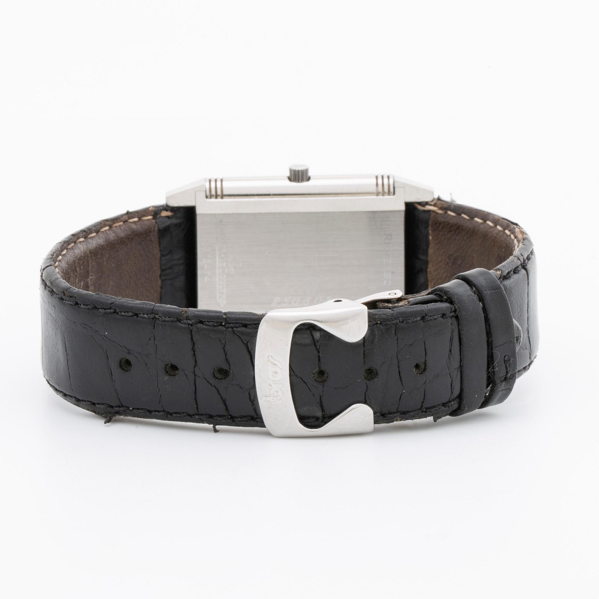 JAEGER-LE COULTRE, Reverso Classique, wrist watch, 23,5 x 33,5 (38,5) mm. 1996.