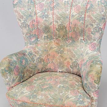 Ilmari Lappalainen, A 'Rex' armchair for Asko, mid-20th century.