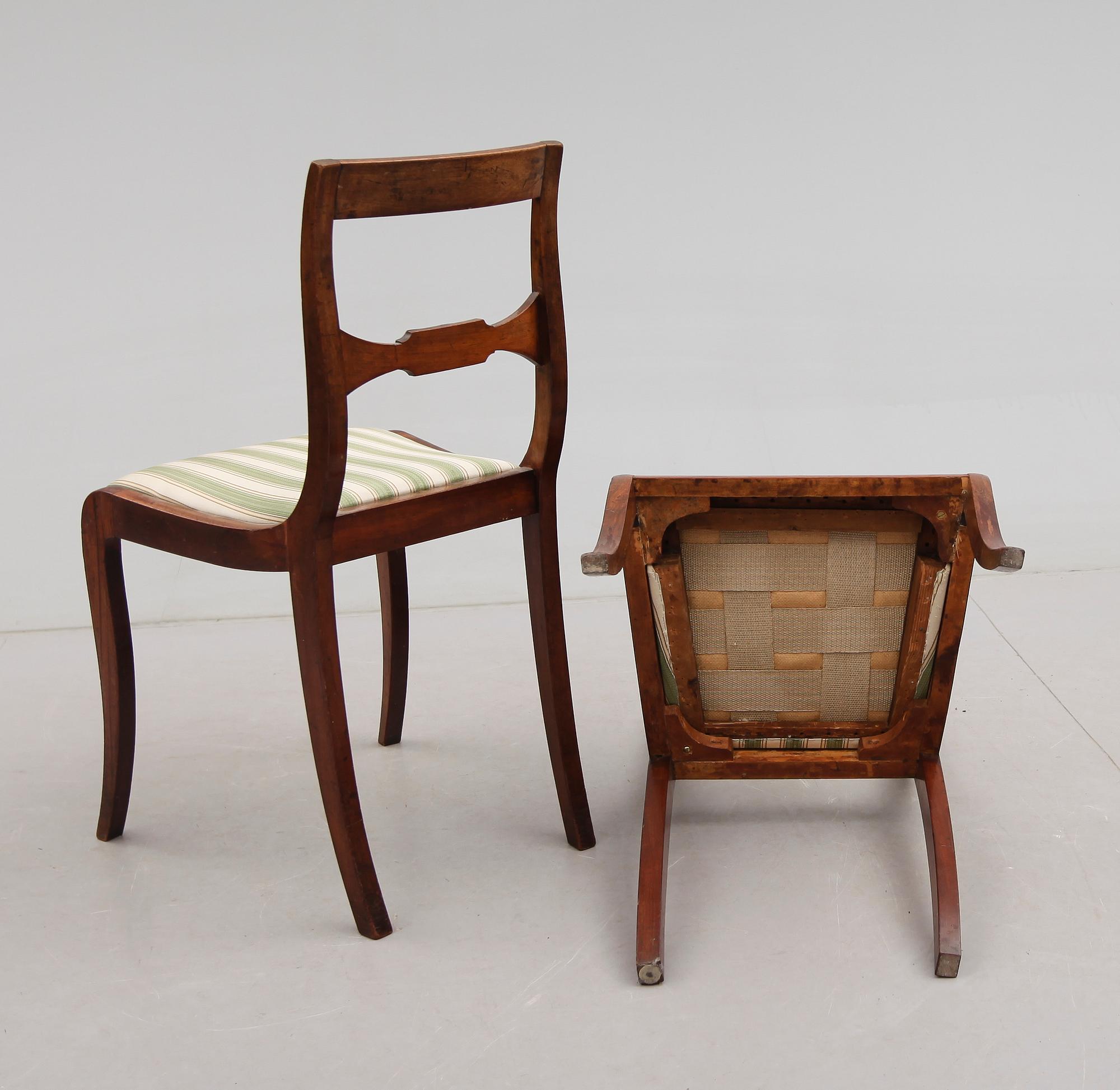 STOLAR, 5 st (3+2), senempire, 1800-talets mitt.