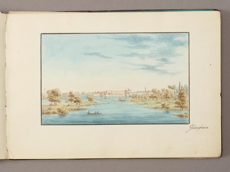 Otto August Malmborg, Album with views from Turkey, Russia, Poland and Sweden.