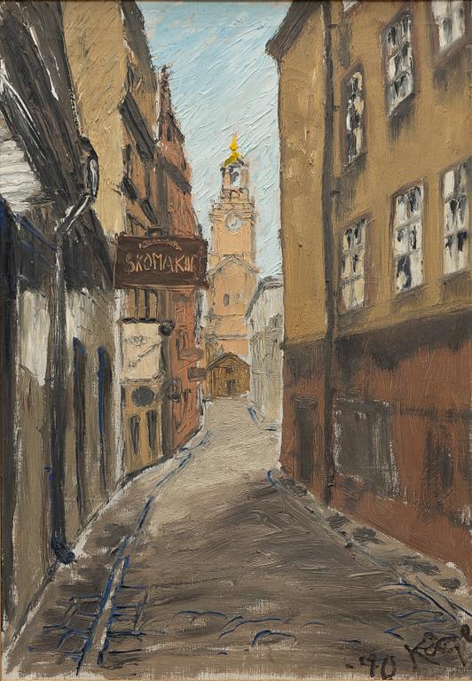 Wilhelm Kåge, Streetview from Gamla Stan.