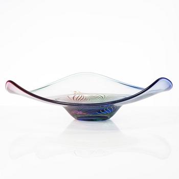 Adam Jablonski, bowl, glass, Poland.