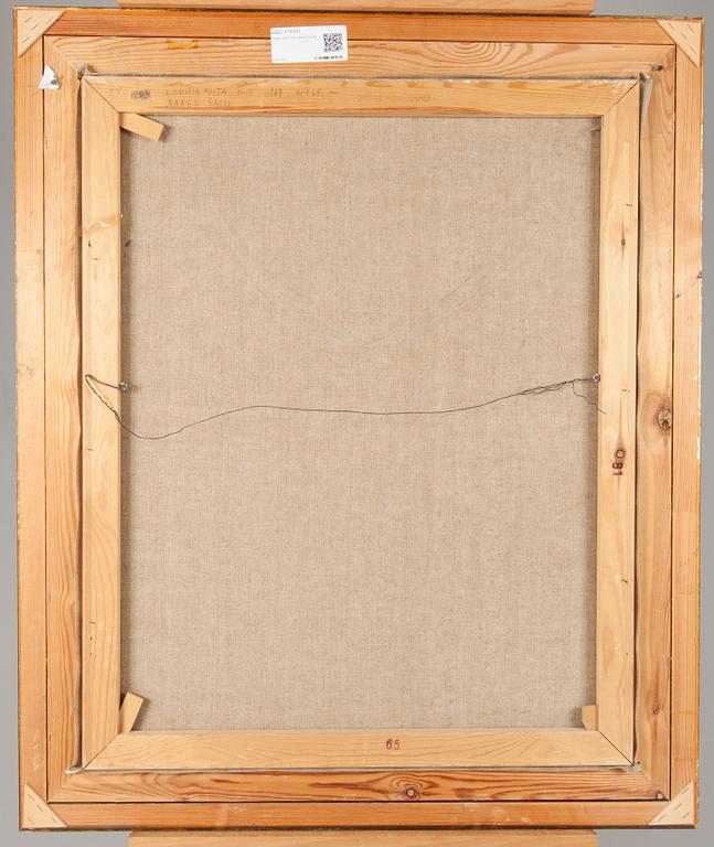 AARES SALLI, öljy kankaalle, signerad och daterad 1979.