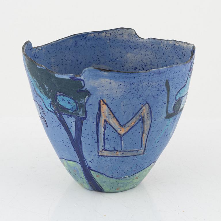 Kerstin Danielsson, vas, egen verkstad, Örby.