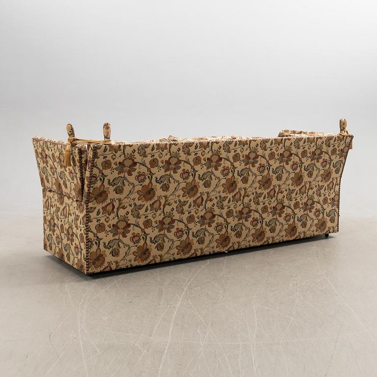 Sofa with stool, England, second half of the 20th century.