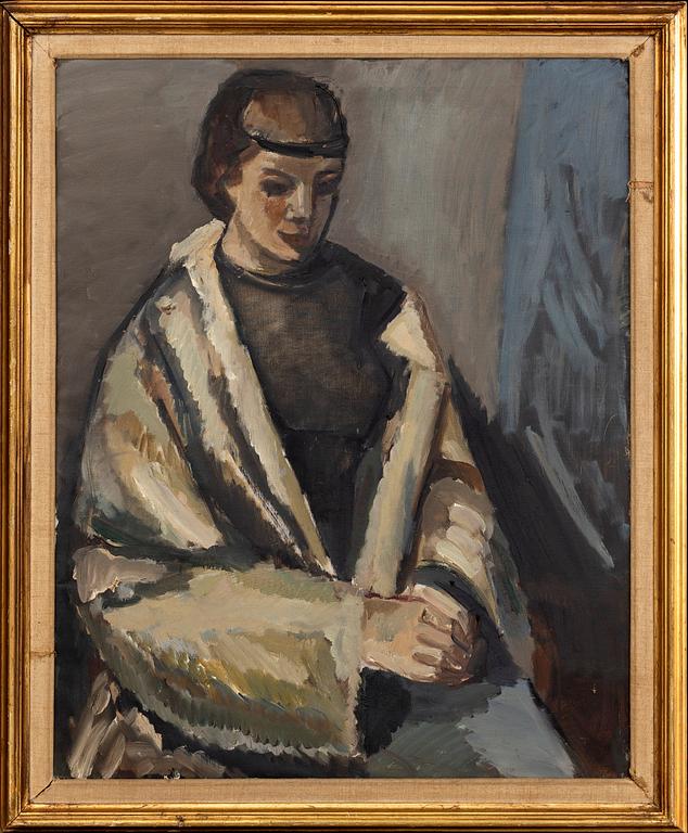 OKÄND KONSTNÄR 1900-TAL , oil on canvas.