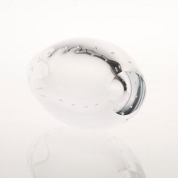 VAS, glas, "Pärlbandet", signerad G Nyman Nuutajärvi Notsjö, 1980-tal.