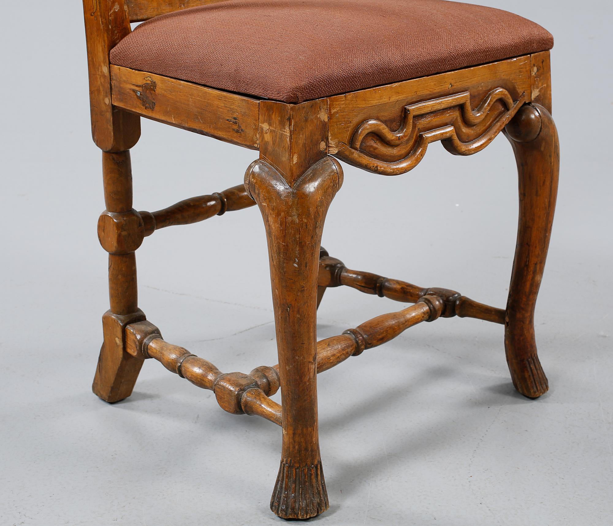STOL, senbarock, 1700-tal.