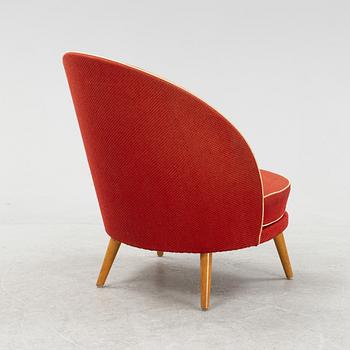 A Swedish Modern easy chair, 1940's/50's.