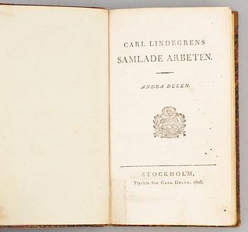 Äldre vitterhet, med Tessins brev till Gustaf III (7 vol).