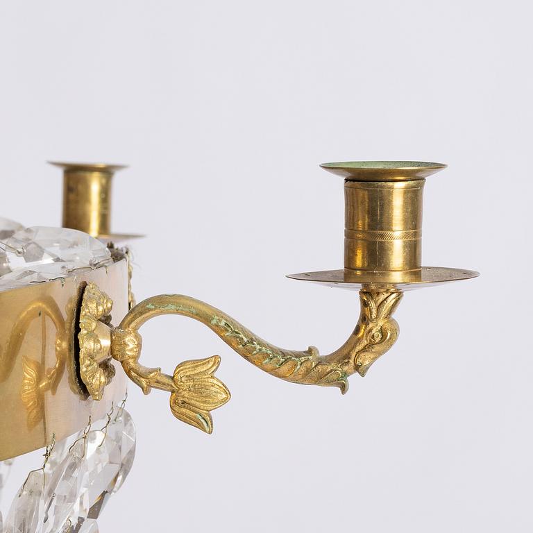 Chandelier. Karl Johan, first half of the 19th century.