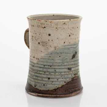 Kyllikki Salmenhaara, a stoneware mug signed KS Arabia.