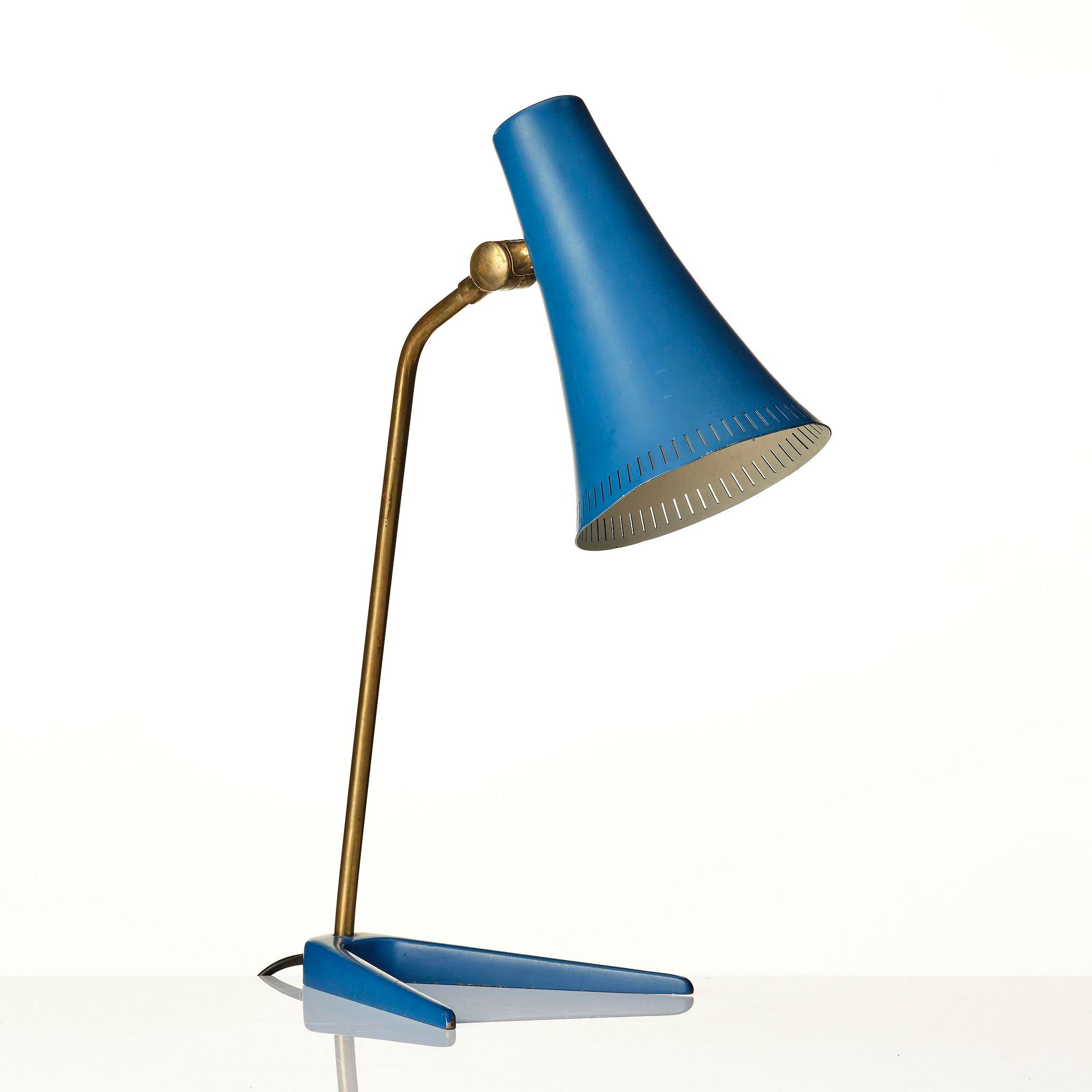 Bröderna Malmströms Metallvarufabrik, a table lamp model "2821", Malmö, 1950s.
