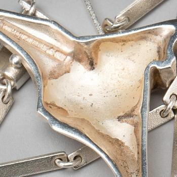 HALSSMYCKE, sterlingsilver, Björn Weckström, Lapponia, 1943.