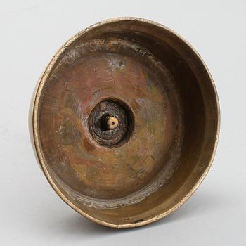 LJUSSTAKE, brons, 1600-tal.