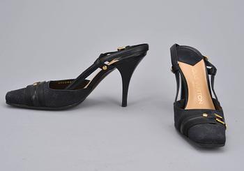 SKOR, slingbacks, Louis Vuitton.