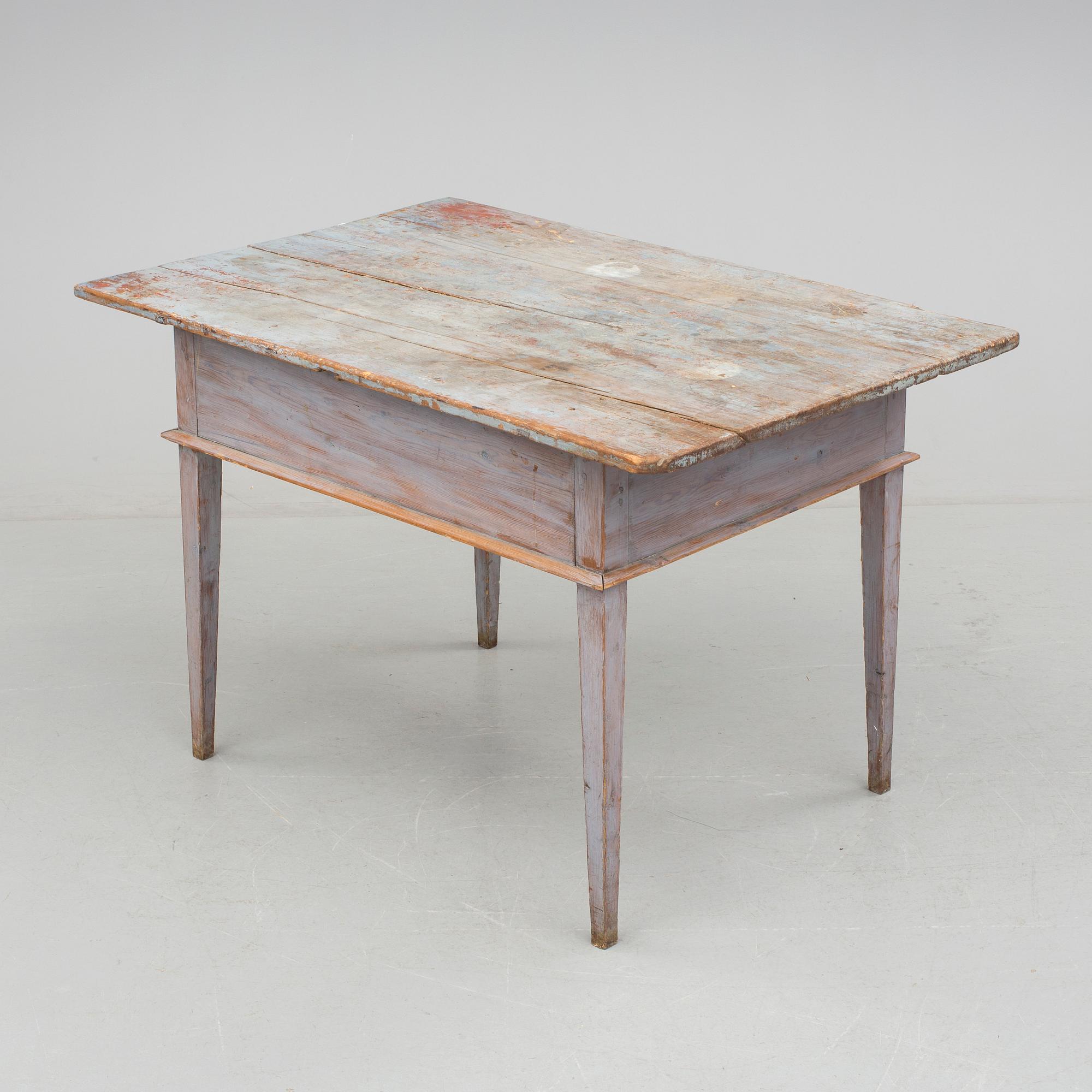 SKRIVBORD, allmoge, 1800-talets mitt.