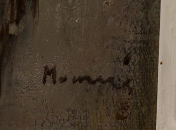 ELVI MAARNI, oil on canvas, signed.