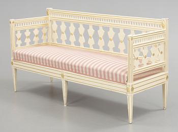 SOFFA, sengustaviansk, omkring 1800.