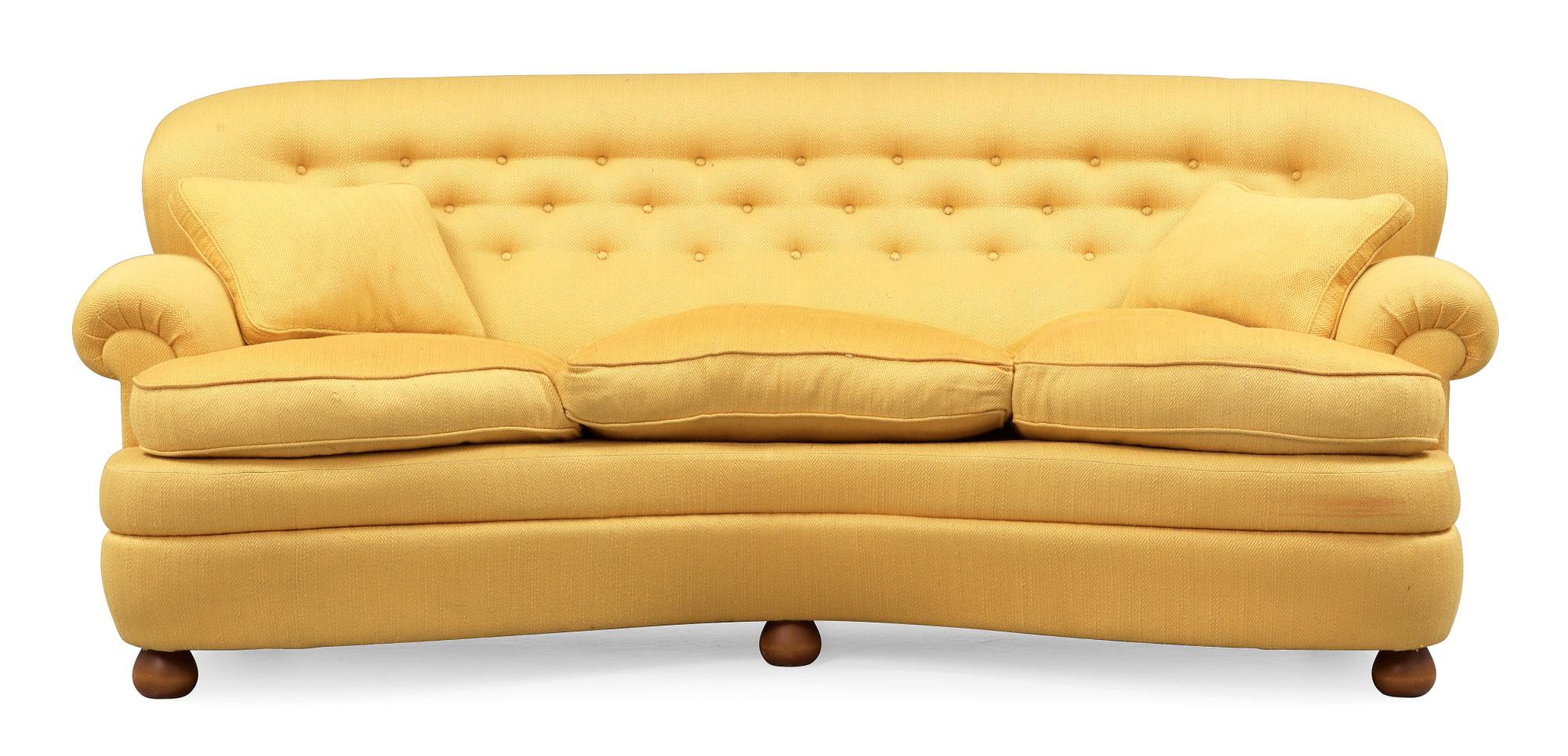 JOSEF FRANK, soffa, Firma Svenskt Tenn, modell 968.