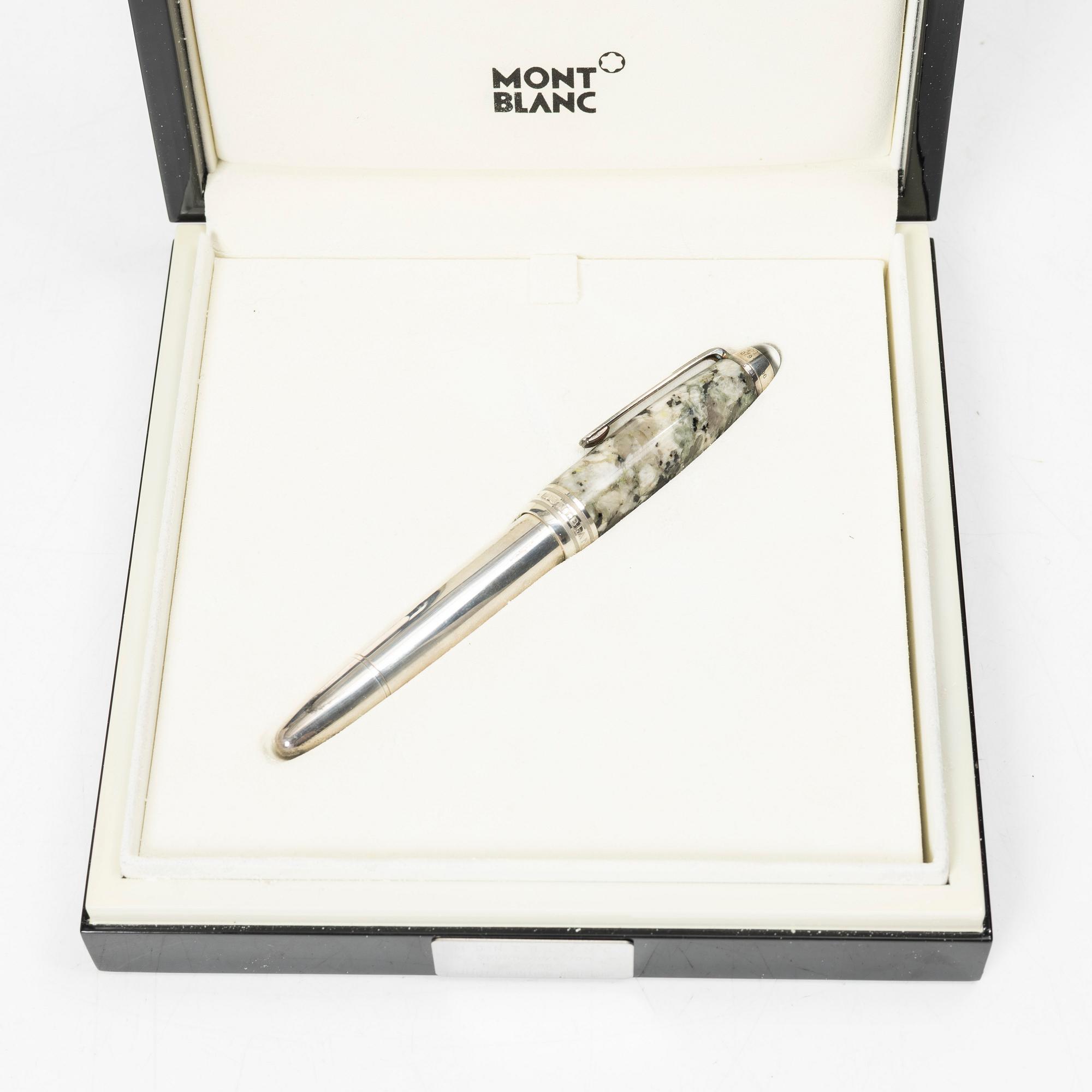 A Montblanc fountain pen, limited edition 'Soulmakers for 100 years', 'Starwalker'.