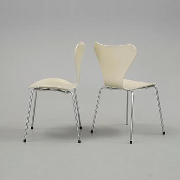 STOLAR, 6st. "Sjuan", Arne Jacobsen, Fritz Hansen.