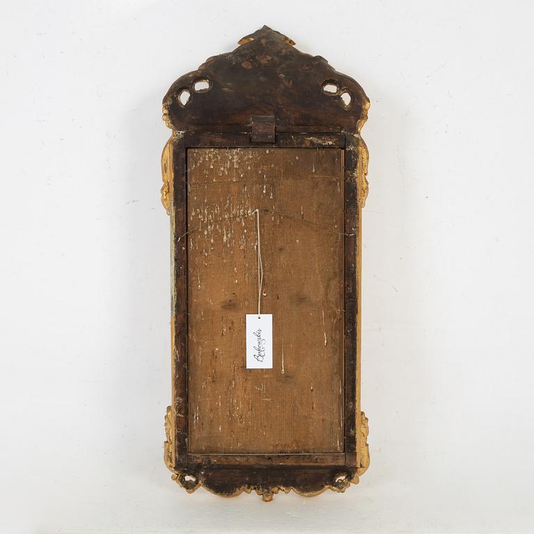 Spegel, Stockholmsarbete i rokoko av Johan Åkerblad (mästare i Stockholm 1758-1799).