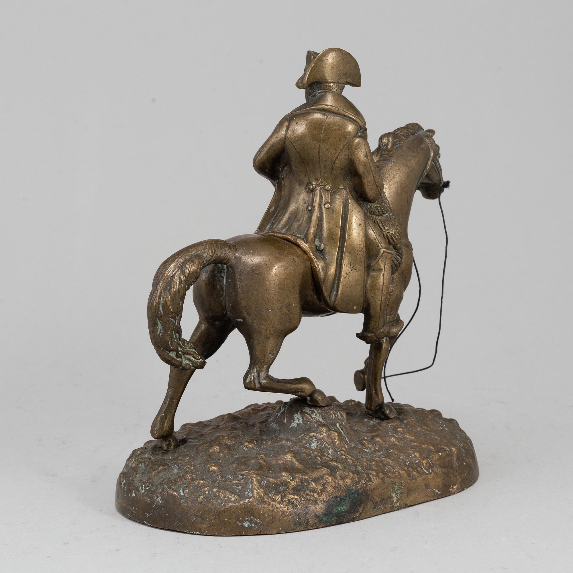A late 19th Century bronze sculpture.
