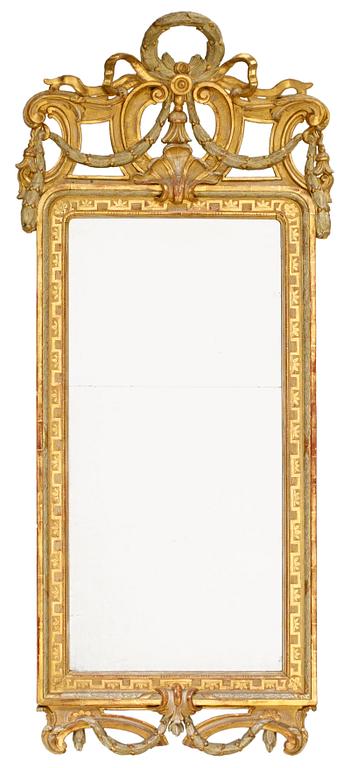 A Swedish 18th century Transition mirror.