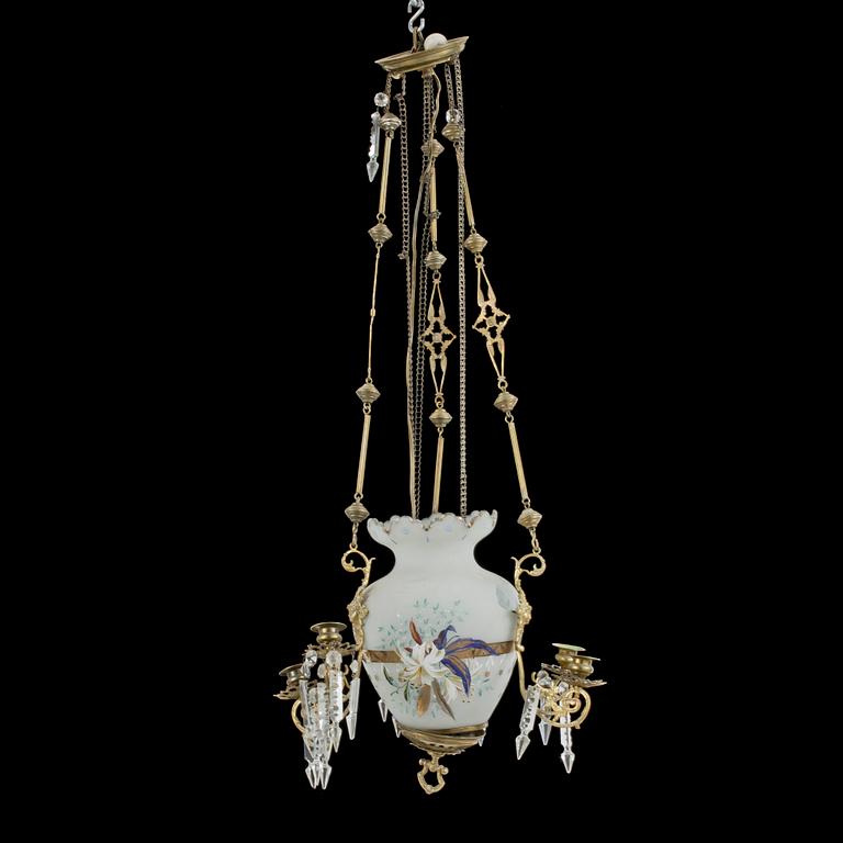 TAKAMPEL, flussglas, oscariansk, 1800-talets andra hälft.