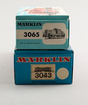 MODELLTÅGSLOK, 4 st, Märklin, Tyskland.