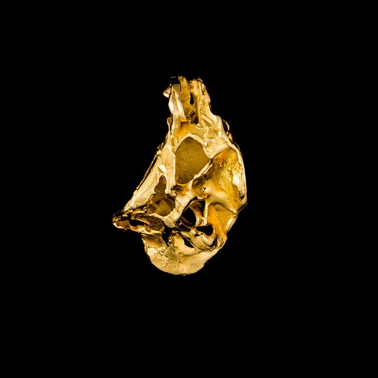 LOTTA ORKOMIES, A PENDANT, 18K gold, A. Tillander 1970.